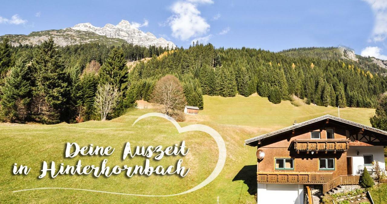 Ferienhaus Hochvogel Hinterhornbach Ngoại thất bức ảnh